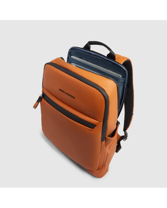 Piquadro Zaino impermeabile per pc 14 Cuoio