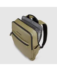 Piquadro Zaino impermeabile per pc 14 Verde
