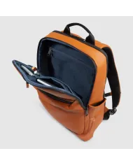 Piquadro Zaino impermeabile per pc 15,6 Cuoio