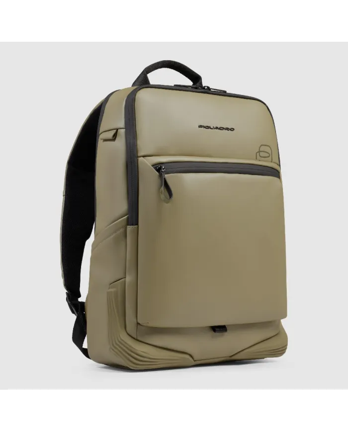 Piquadro Zaino impermeabile per pc 15,6 Verde
