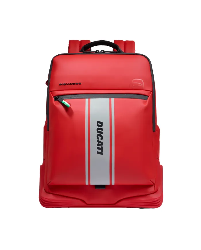 Piquadro Zaino impermeabile per pc 15,6 Rosso