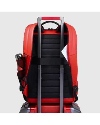 Piquadro Zaino impermeabile per pc 15,6 Rosso