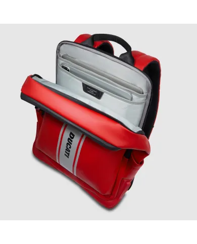 Piquadro Zaino impermeabile per pc 15,6 Rosso