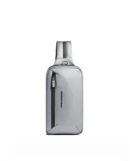Piquadro Monospalla zaino resistente all'acqua Corner Silver/Nero