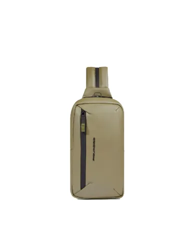 Piquadro Monospalla zaino resistente all'acqua Corner Verde