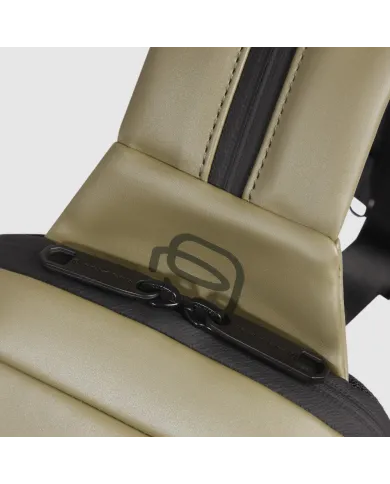 Piquadro Monospalla zaino resistente all'acqua Corner Verde