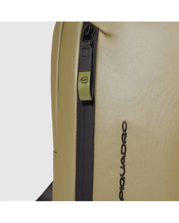Piquadro Monospalla zaino resistente all'acqua Corner Verde