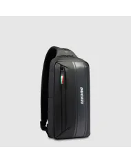 Piquadro Monospalla zaino impermeabile Corner Ducati Nero