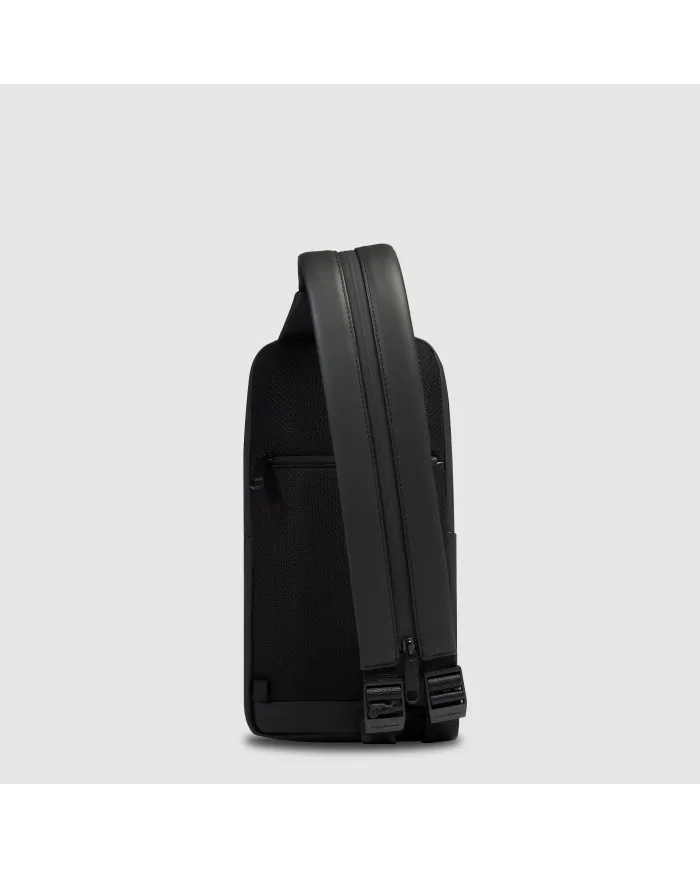 Piquadro Monospalla zaino impermeabile Corner Ducati Nero