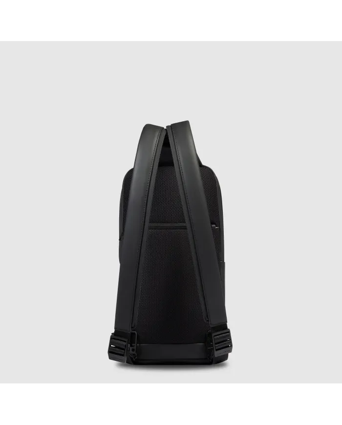 Piquadro Monospalla zaino impermeabile Corner Ducati Nero