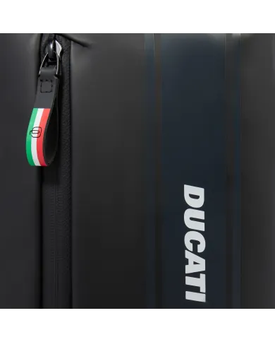Piquadro Monospalla zaino impermeabile Corner Ducati Nero