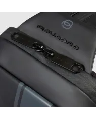 Piquadro Monospalla zaino impermeabile Corner Ducati Nero