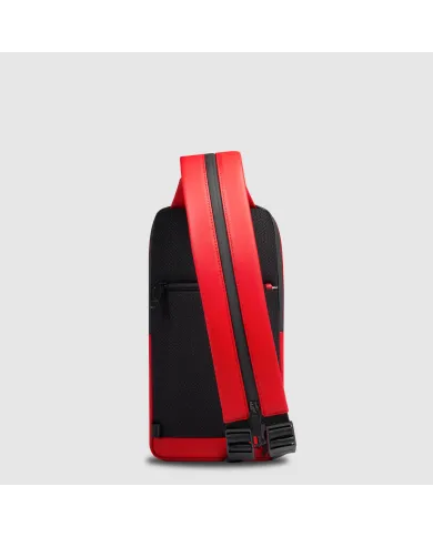 Piquadro Monospalla zaino impermeabile Corner Ducati Rosso