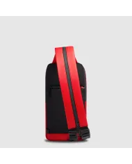 Piquadro Monospalla zaino impermeabile Corner Ducati Rosso