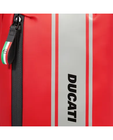 Piquadro Monospalla zaino impermeabile Corner Ducati Rosso