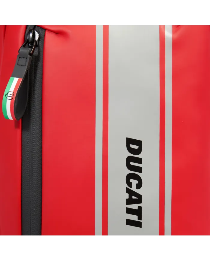 Piquadro Monospalla zaino impermeabile Corner Ducati Rosso
