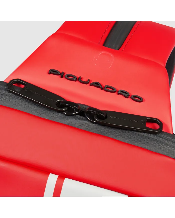 Piquadro Monospalla zaino impermeabile Corner Ducati Rosso