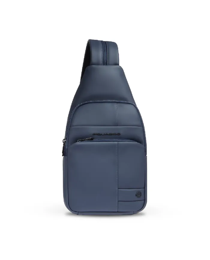Piquadro Monospalla impermeabile Wollem Blu