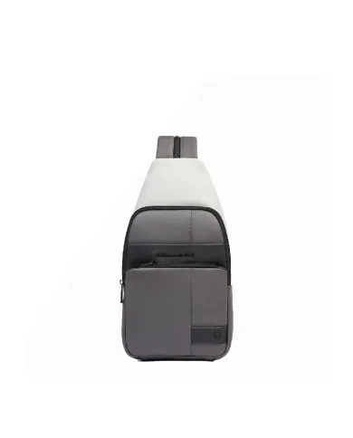 Piquadro Monospalla impermeabile Wollem Grigio/Nero