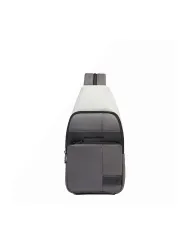 Piquadro Monospalla impermeabile Wollem Grigio/Nero