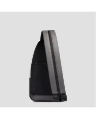 Piquadro Monospalla impermeabile Wollem Grigio/Nero