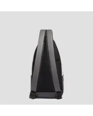 Piquadro Monospalla impermeabile Wollem Grigio/Nero
