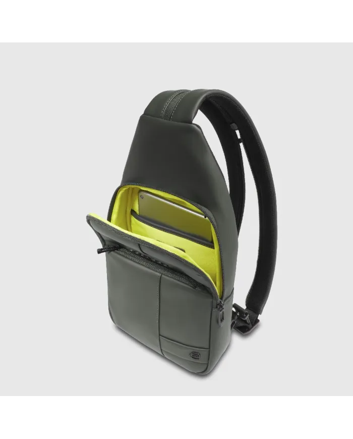 Piquadro Monospalla impermeabile Wollem Verde