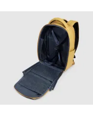 Piquadro Zaino da viaggio impermeabile porta pc 14 Giallo