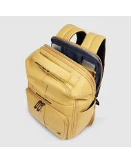Piquadro Zaino da viaggio impermeabile porta pc 14 Giallo
