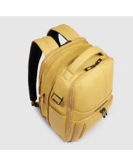 Piquadro Zaino da viaggio impermeabile porta pc 14 Giallo