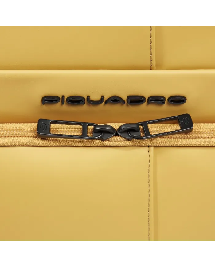 Piquadro Zaino da viaggio impermeabile porta pc 14 Giallo