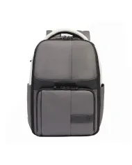Piquadro Zaino da viaggio impermeabile porta pc 14 Grigio/Nero