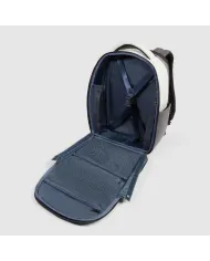 Piquadro Zaino da viaggio impermeabile porta pc 14 Grigio/Nero