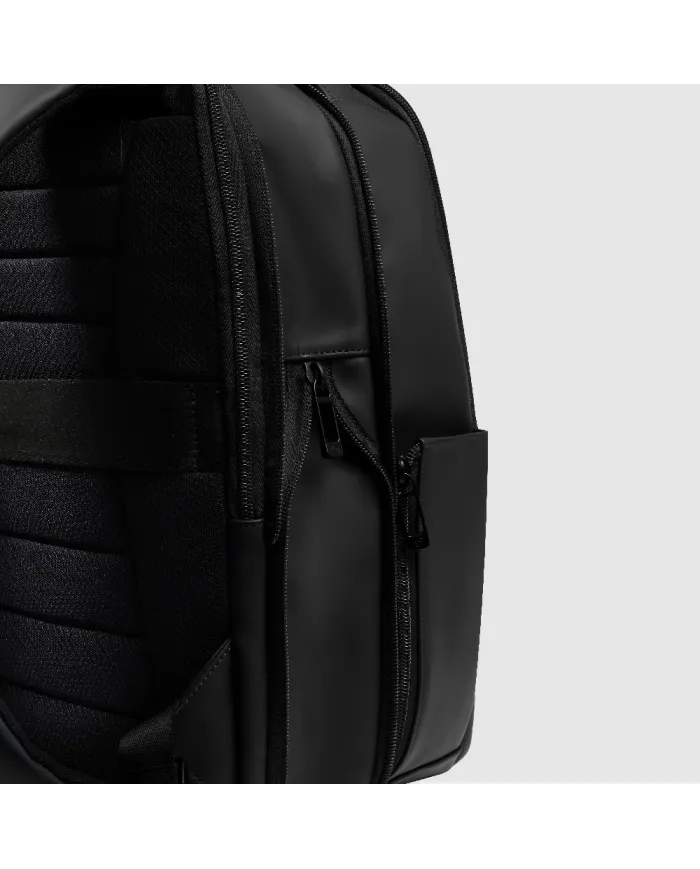 Piquadro Zaino da viaggio impermeabile porta pc 14 Nero