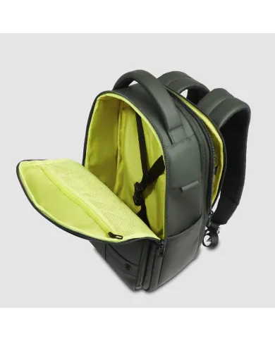 Piquadro Zaino da viaggio impermeabile porta pc 14 Verde