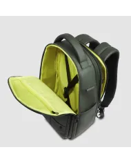 Piquadro Zaino da viaggio impermeabile porta pc 14 Verde