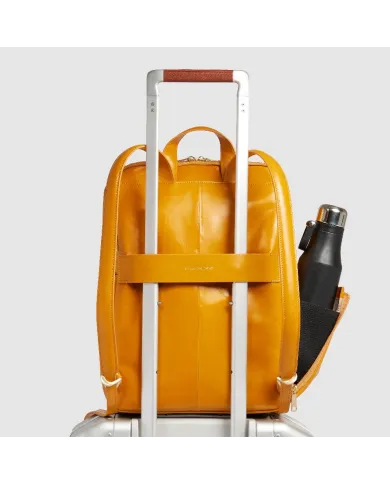 Piquadro Zaino donna porta pc 14" Blue Square Giallo