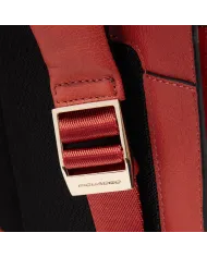 Piquadro Zaino pelle porta pc 14" Patricia Arancio