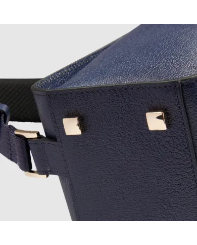 Piquadro Zaino pelle porta pc 14" Patricia Blu
