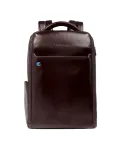 Piquadro Zaino porta pc 14" Blue square Mogano