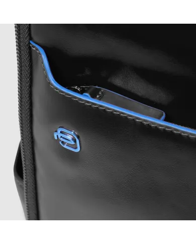 Piquadro Zaino porta pc 14" Blue square Nero