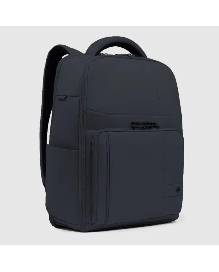 Piquadro Zaino viaggio impermeabile porta pc 15,6 Blu