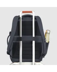 Piquadro Zaino viaggio impermeabile porta pc 15,6 Blu