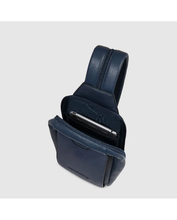 Piquadro Monospalla zaino Ael Blu