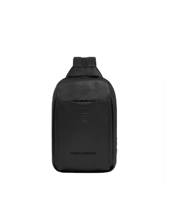 Piquadro Monospalla zaino Ael Nero
