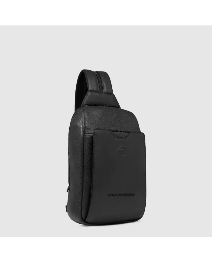 Piquadro Monospalla zaino Ael Nero