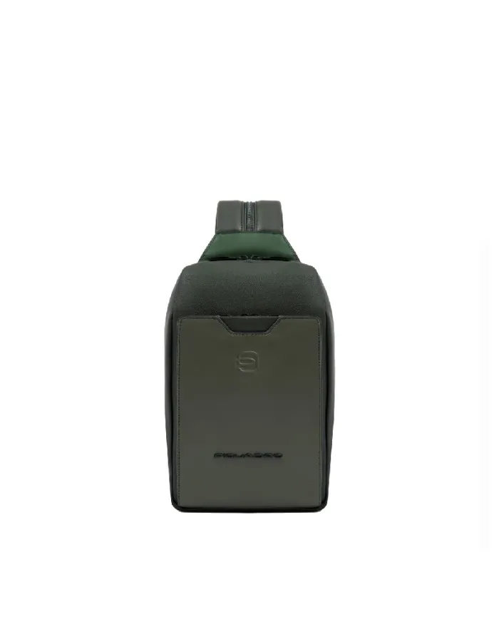 Piquadro Monospalla zaino Ael Verde