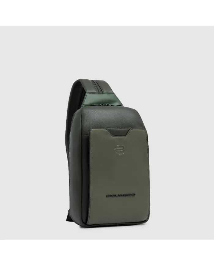 Piquadro Monospalla zaino Ael Verde