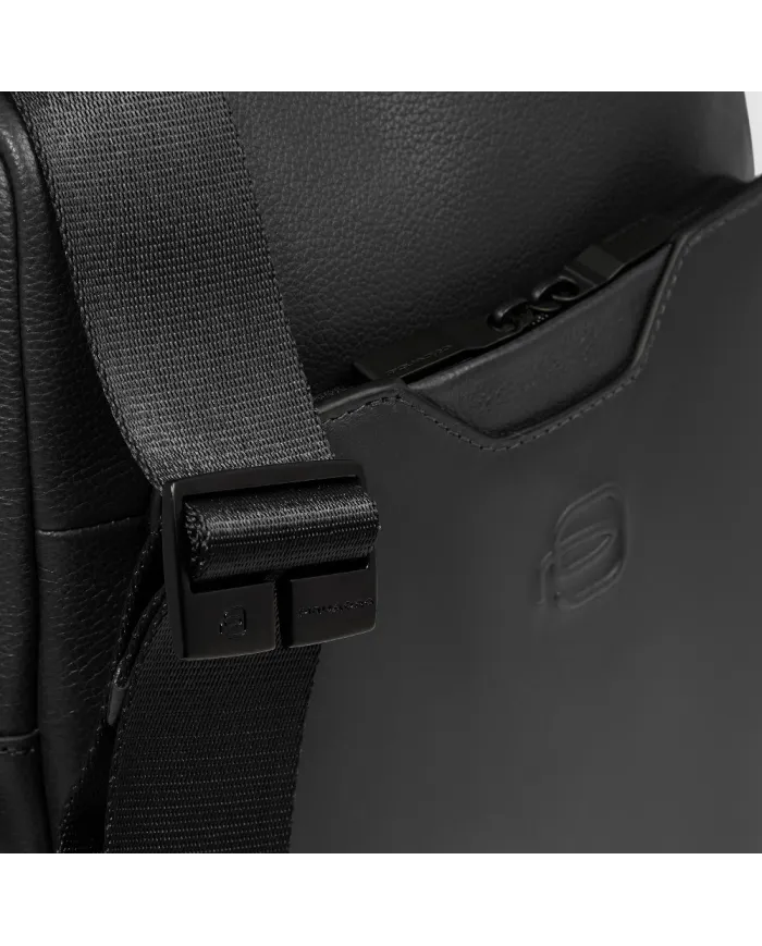 Piquadro Borsa uomo in pelle Ael Nero