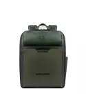 Piquadro Zaino in pelle porta pc 13,3 Ael Verde